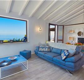 2 bedroom villa with infinity pool near Scopollo, sleeps 4